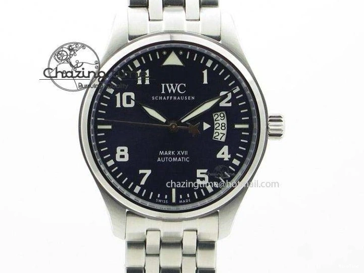 MIROTIME 0203 MoistureWicking Portofino Automatic RG IW356522 FKF 1:1 Best Edition Blue Dial on Black Croco Strap A 7109